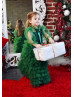 Green Tulle Flower Girl Dress Christmas Dress